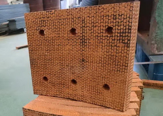 Matériau du bloc de freinage tissé exempt d'amiante Bloc de freinage non asbestos pour forage de puits