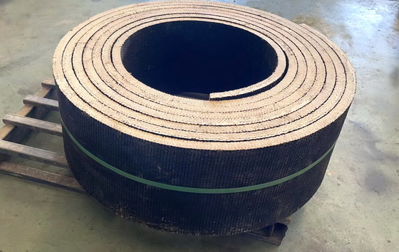 L'amiante est utilisée pour la fabrication de rouleaux de freins tissés