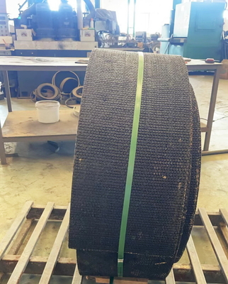 Liner de roulement de frein tissé avec roulement de frein en laiton d'amiante