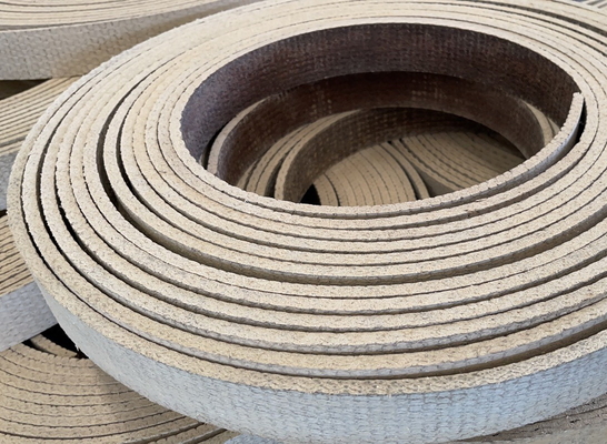 Surface de roulement de la doublure de frein tissée
