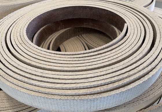 Surface de roulement de la doublure de frein tissée
