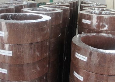 Matériau de revêtement de frein tissé par frottement / pièces de rouleaux de revêtement de frein de camion léger