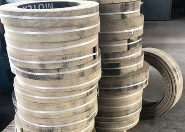 Matériau de revêtement de frein à rouleaux tissés en résine moulé à la friction