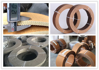Matériau de revêtement de frein à rouleaux tissés en résine moulé à la friction