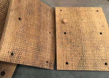 Garniture de frein tissée sans amiante, Bloc de frein tissé, Plaquette de frein tissée pour forage de puits de pétroliers