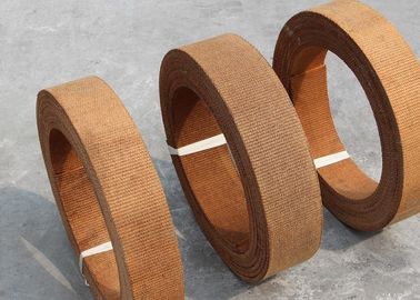 Certification ISO9001 matérielle de regarnissage visqueuse en verre de bande de frein de fibre